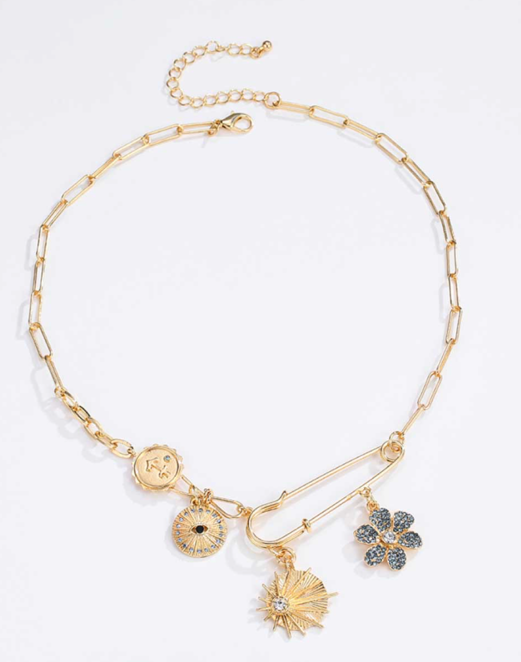 Celestial Garden Party Charm Necklace