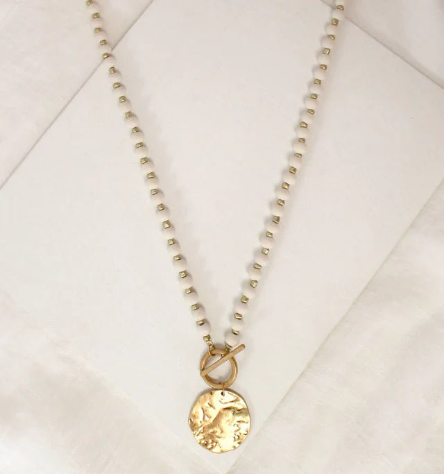 Bead + Toggle Pendant - The Daisy Chain