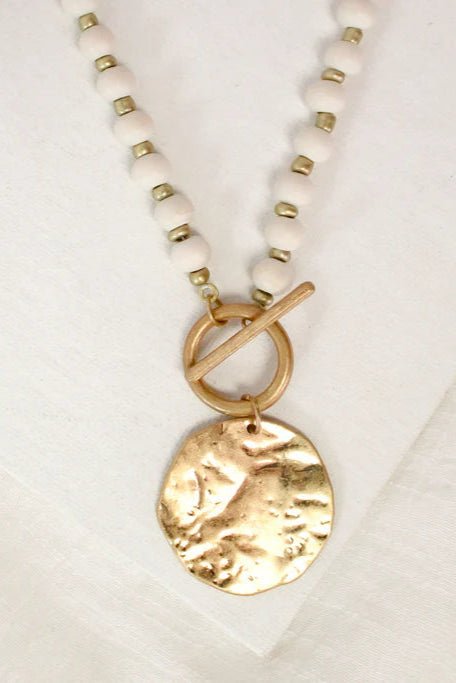 Bead + Toggle Pendant - The Daisy Chain