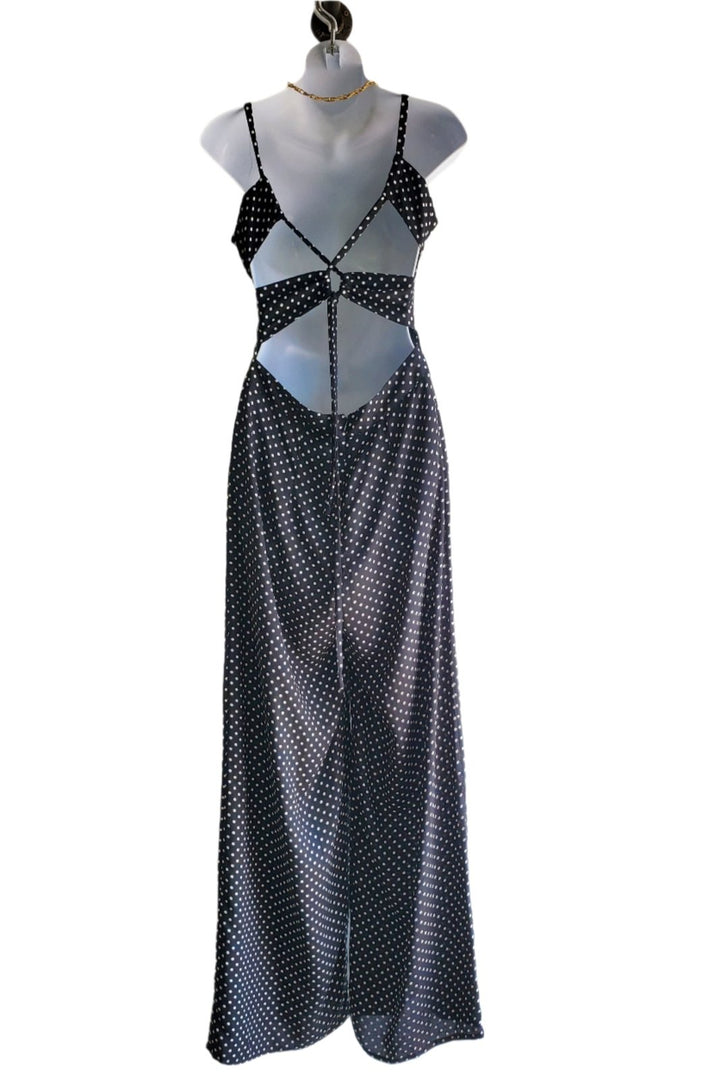 Black Polkadot Romper - The Daisy Chain