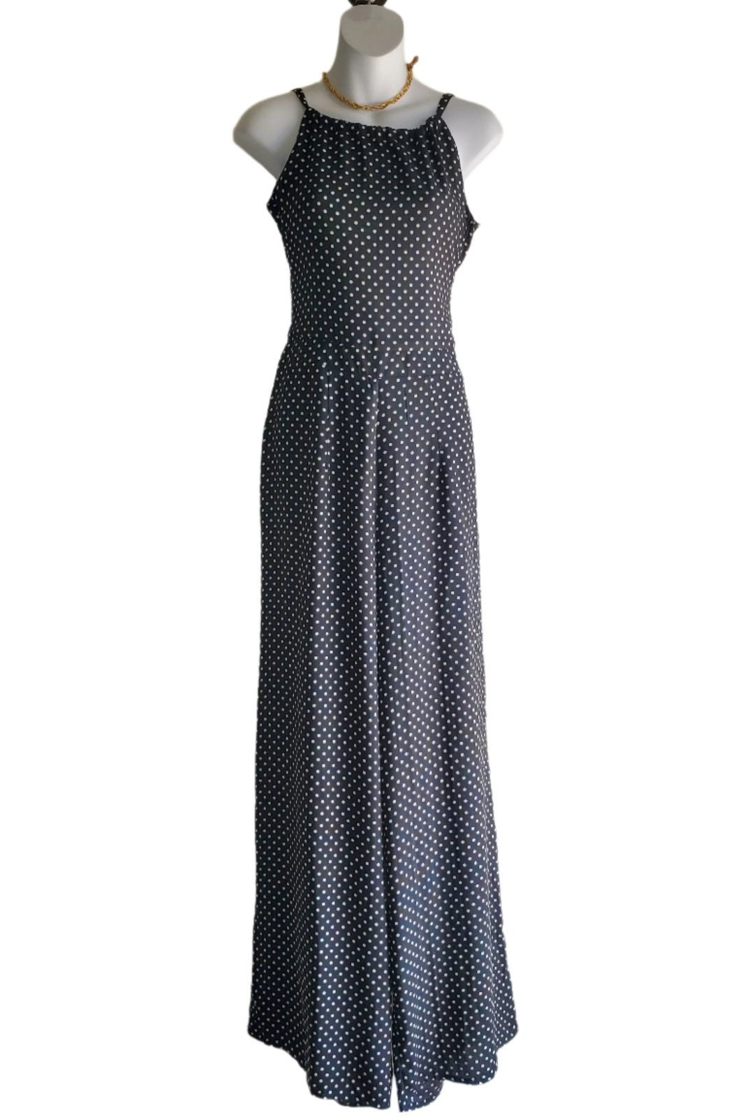 Black Polkadot Romper - The Daisy Chain