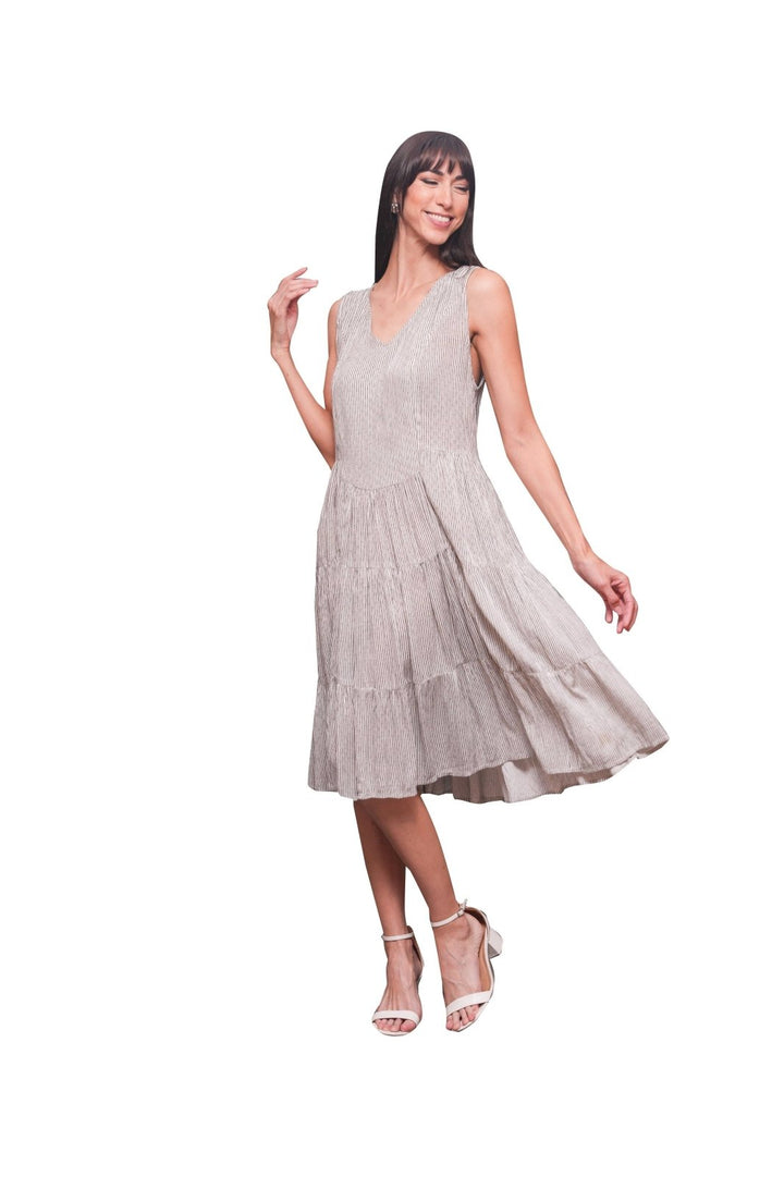 Boho Striped Dress - The Daisy Chain