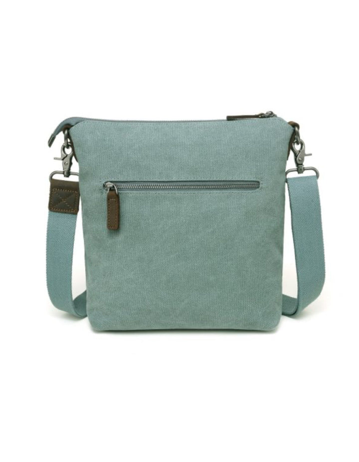 Canvas Shoulder Bag - Green - The Daisy Chain
