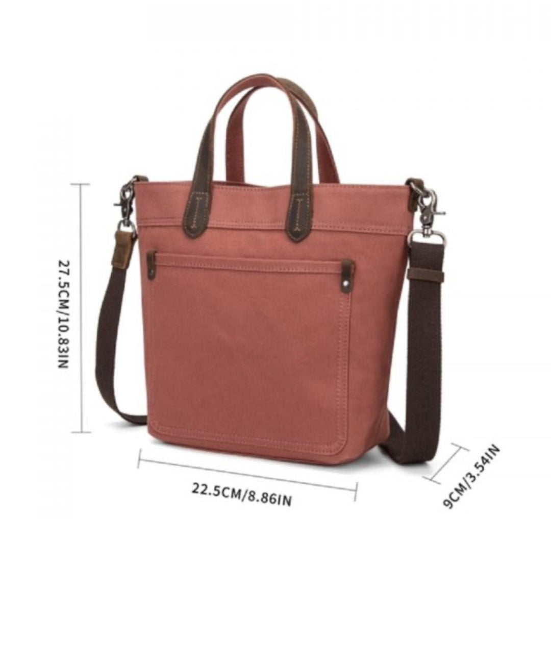 Canvas Tote Bag - Green - The Daisy Chain