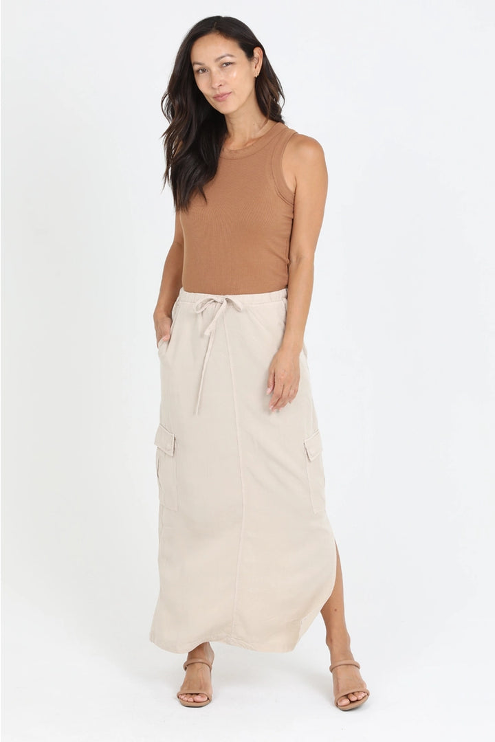 Cargo Maxi Skirt