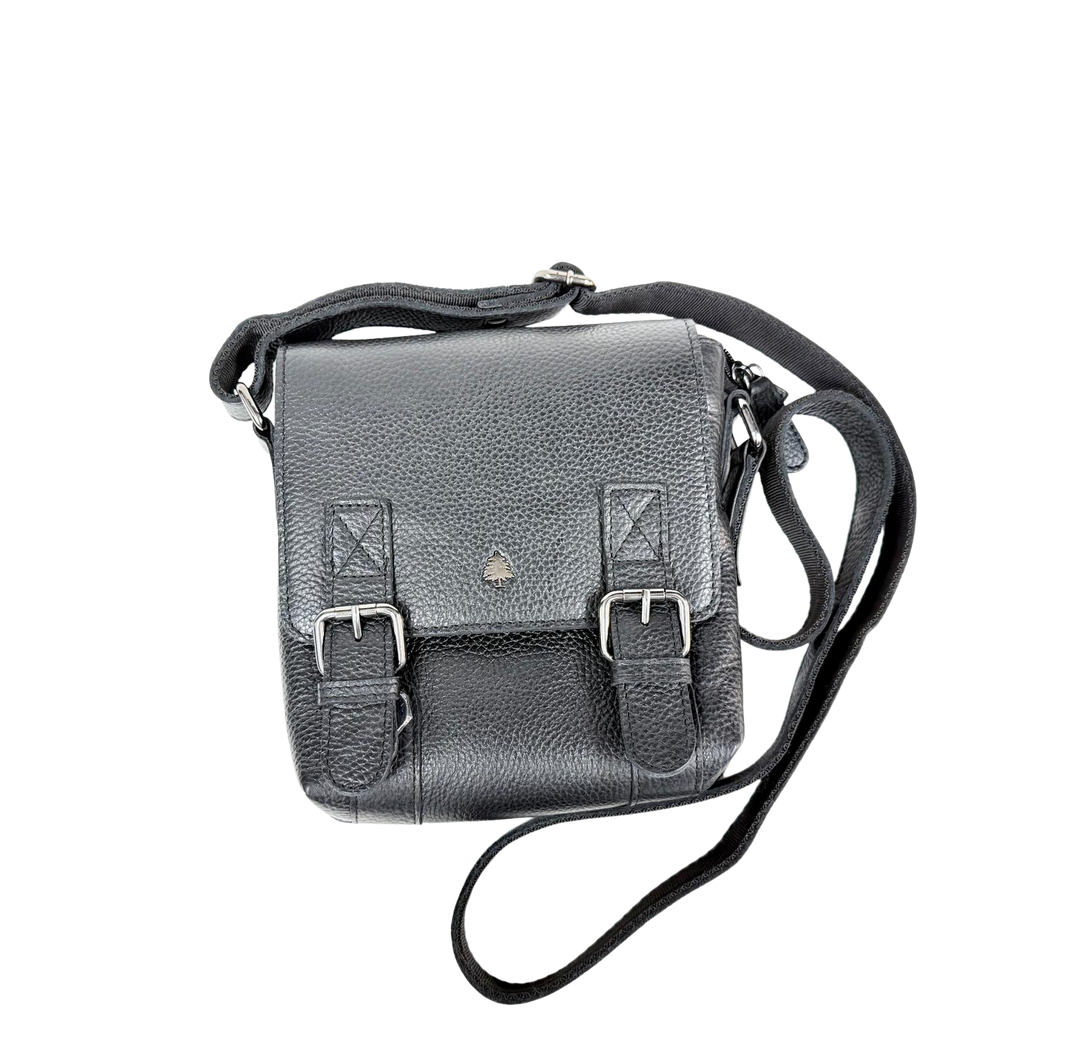 Mini Satchel Bag- Black