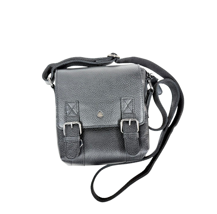 Mini Satchel Bag- Black