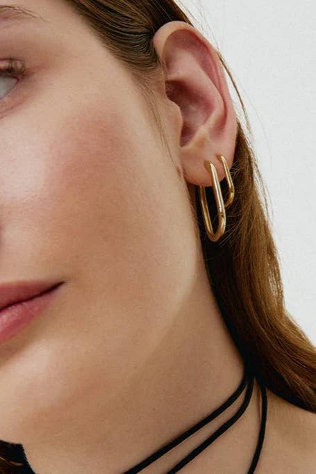 Classic Paper Clip Hoop - The Daisy Chain
