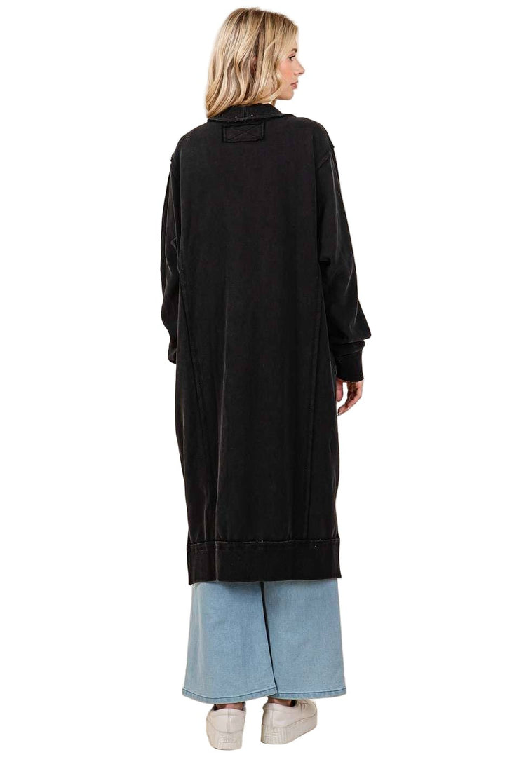 Cocoon Cardigan - Black - The Daisy Chain