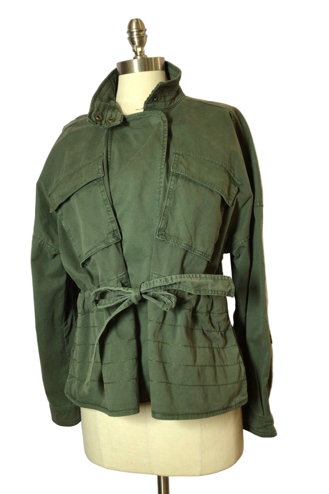 Cotton Military Jacket - The Daisy Chain