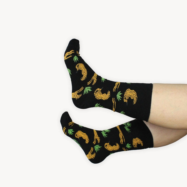Cotton Socks - Cheetah - The Daisy Chain