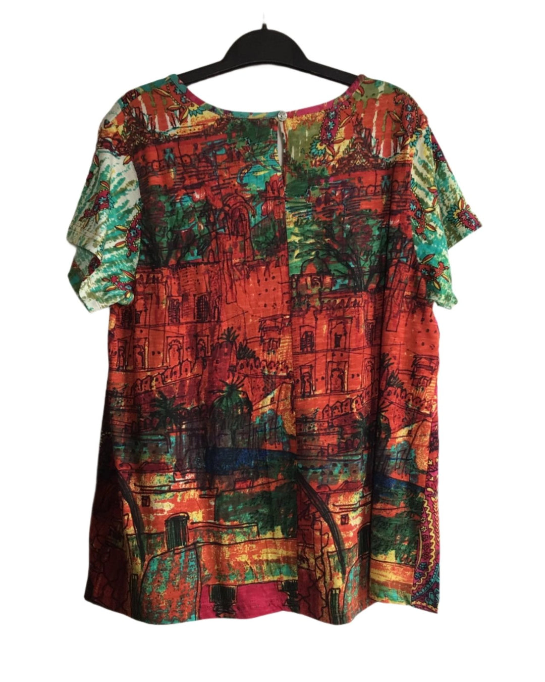 Crew Tee - Jaipur Orange - The Daisy Chain