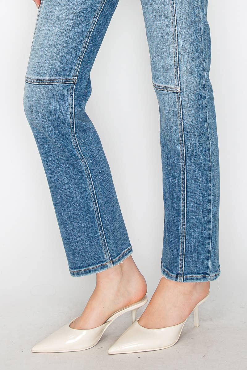 Western High-Rise Denim