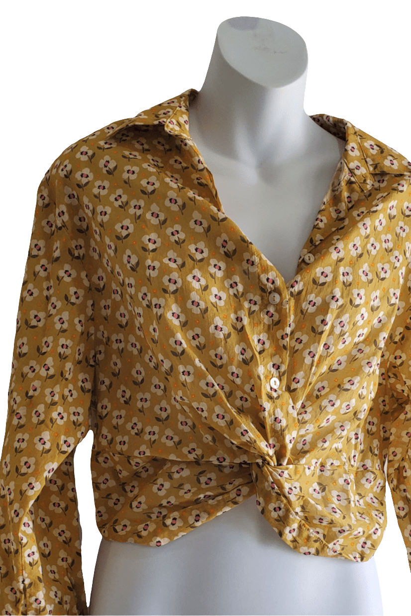 Daisy Twist Blouse - The Daisy Chain