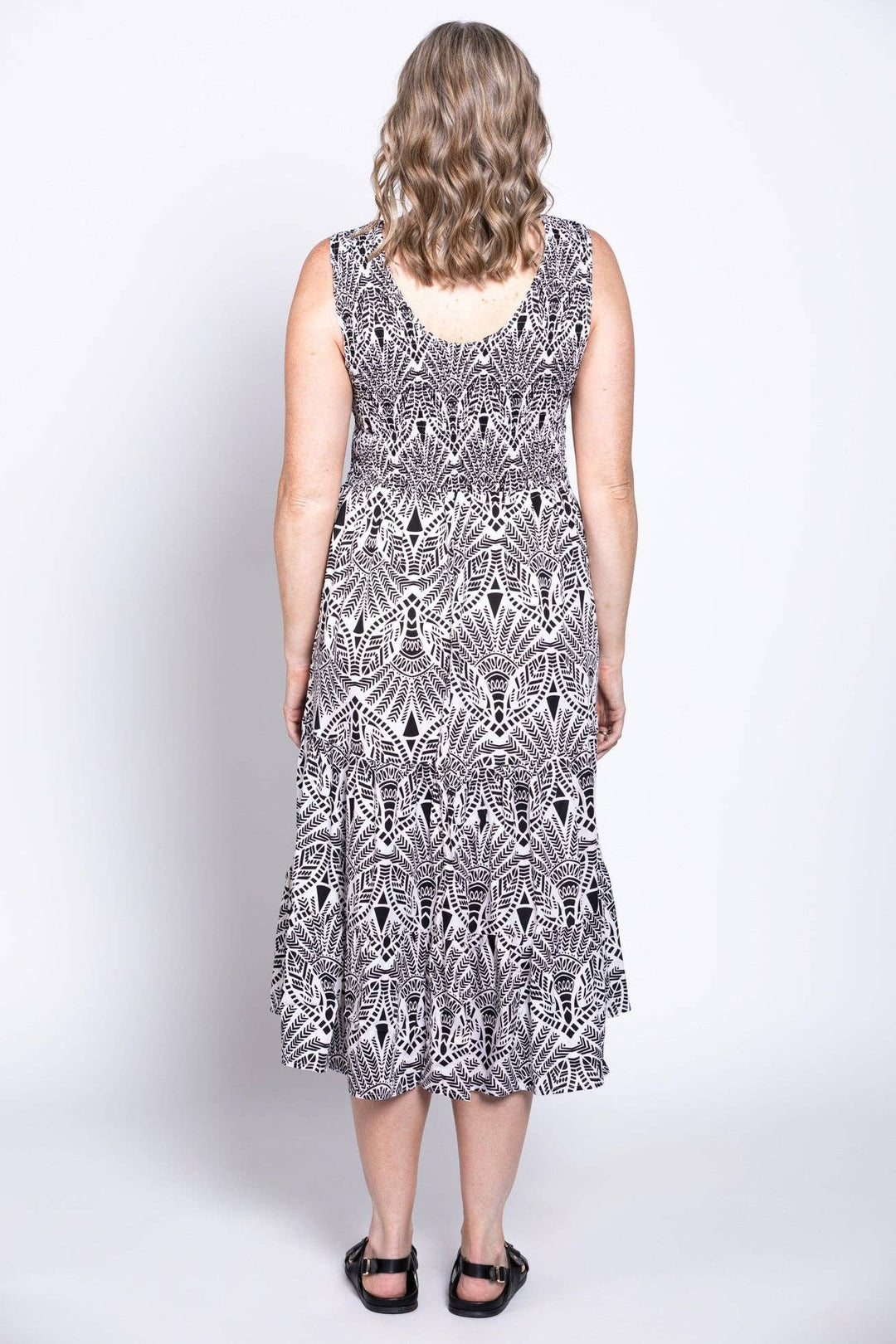 Jessie Dress - Black Print