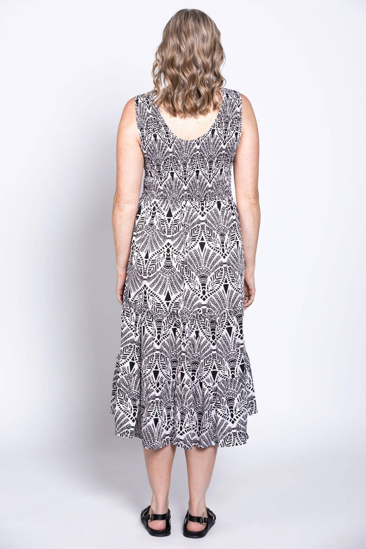 Jessie Dress - Black Print