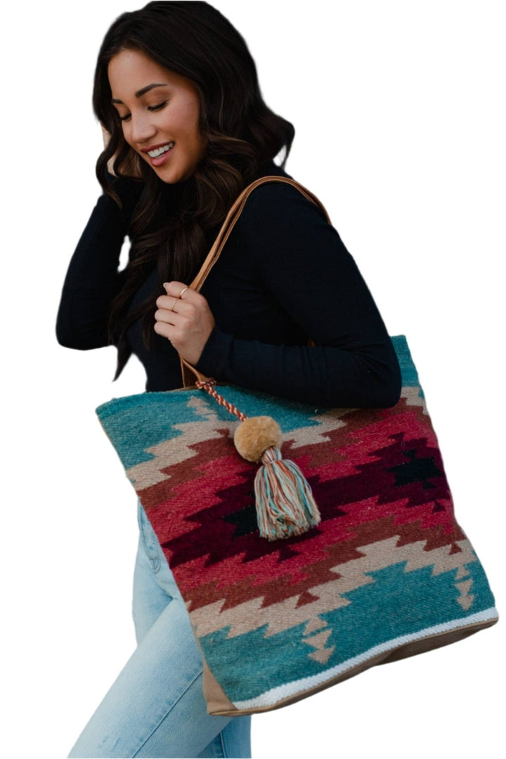 Deep Berry Tote - The Daisy Chain