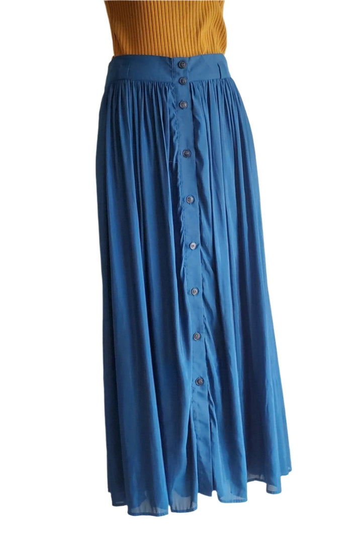 Dianna Skirt - Ocean Blue - The Daisy Chain