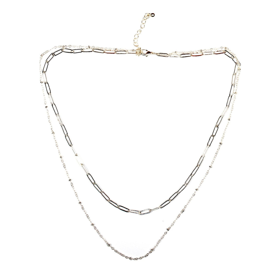 Double Chain Necklace - The Daisy Chain