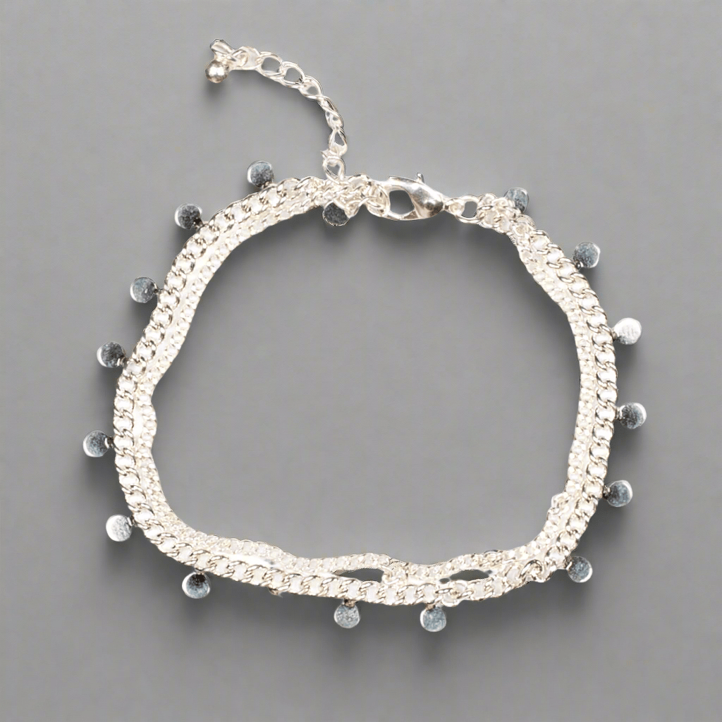 Double Disc Chain Bracelet - The Daisy Chain