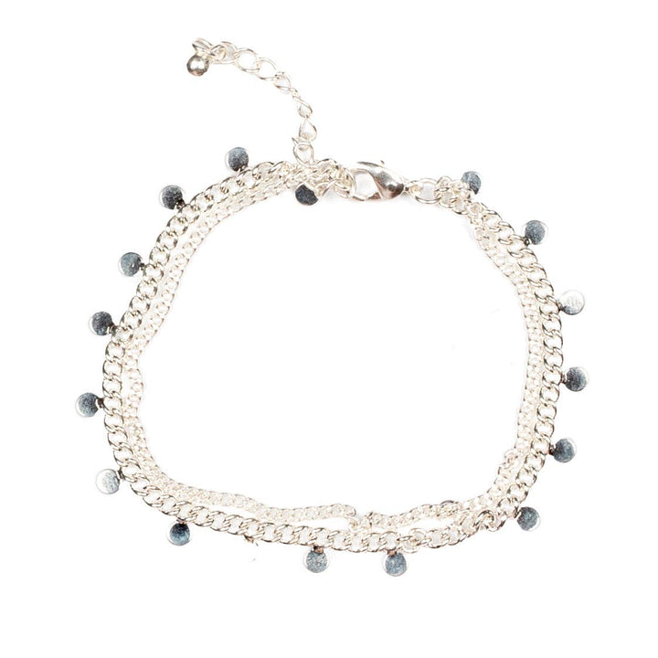 Double Disc Chain Bracelet - The Daisy Chain