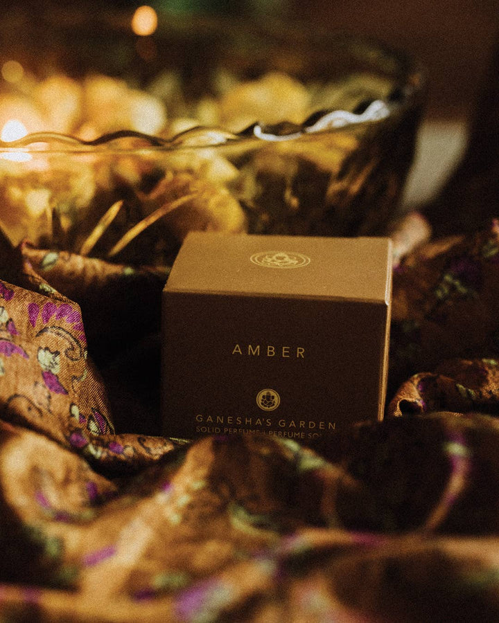 Ganesha's Garden Amber Solid Perfume