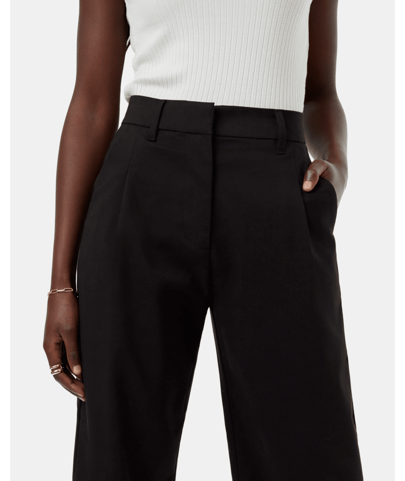 Eco Twill Pleated Pants - The Daisy Chain