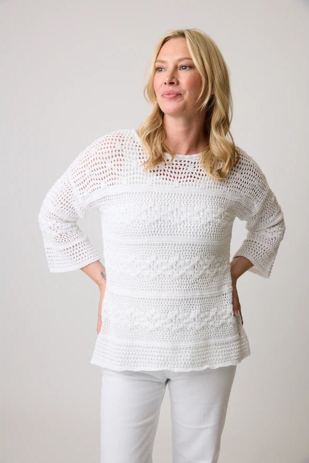 Emilia Crochet Shimmer Tunic - The Daisy Chain