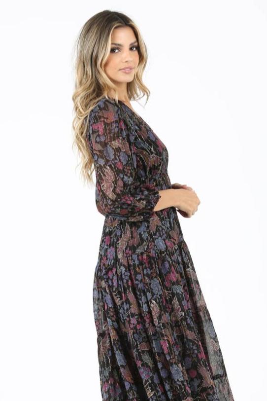 Midnight Rose Dress