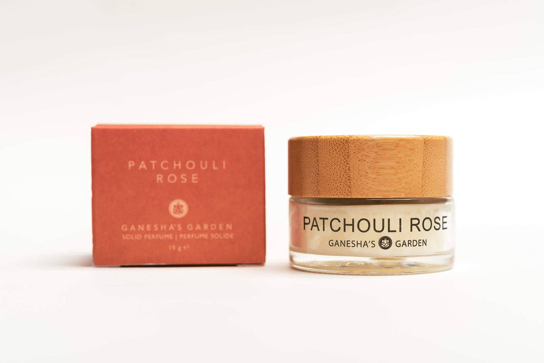 Ganesha's Garden Patchouli Rose Solid Perfume