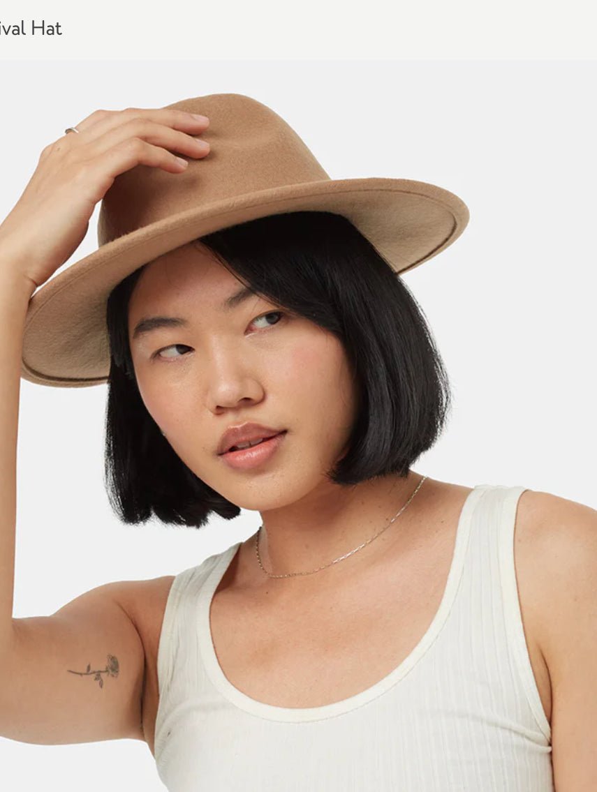 Festival Hat - Tobacco Brown - The Daisy Chain