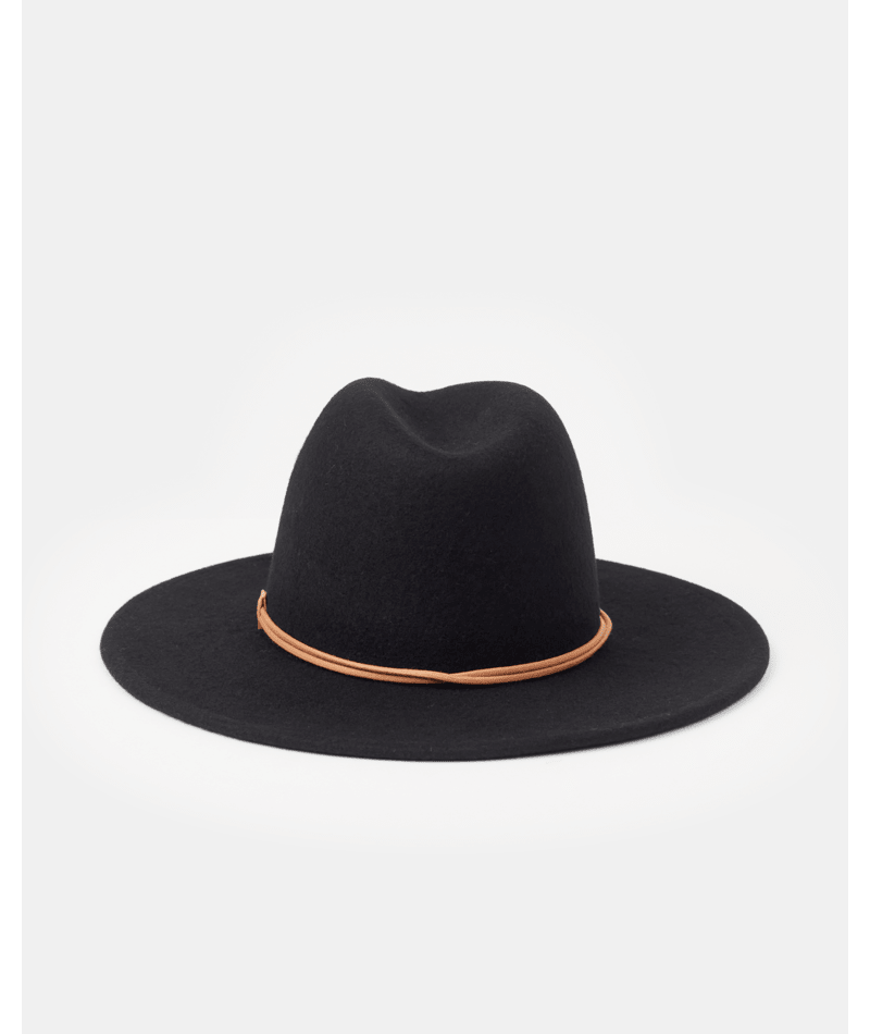 Festival Hat w Rope - Black - The Daisy Chain
