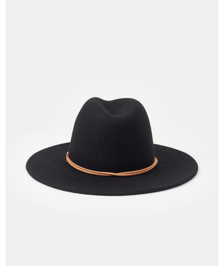Festival Hat w Rope - Black - The Daisy Chain