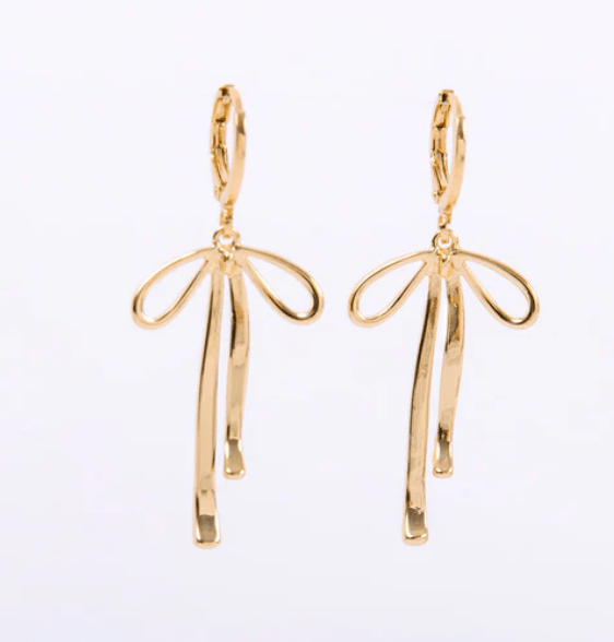 Gold Bow and Hoop - The Daisy Chain