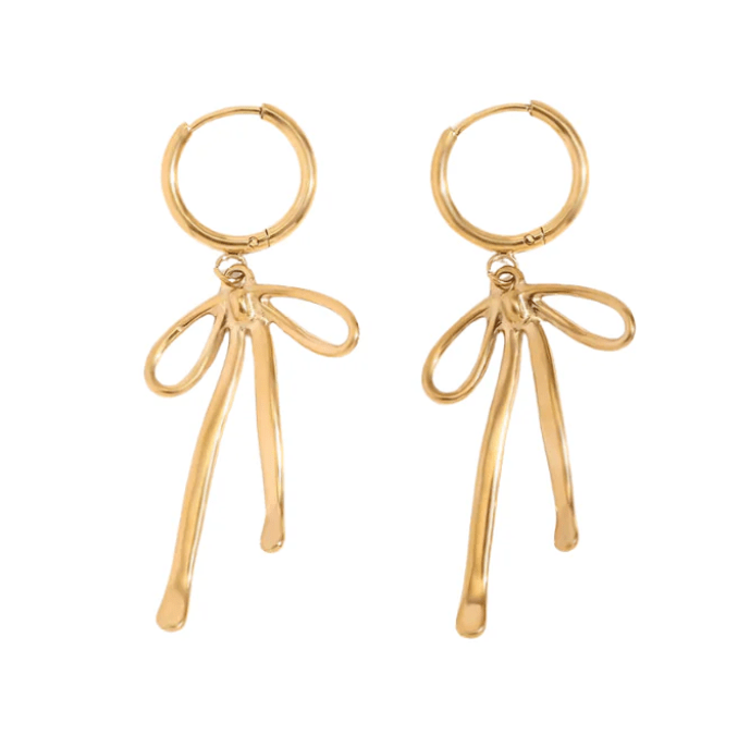 Gold Bow and Hoop - The Daisy Chain