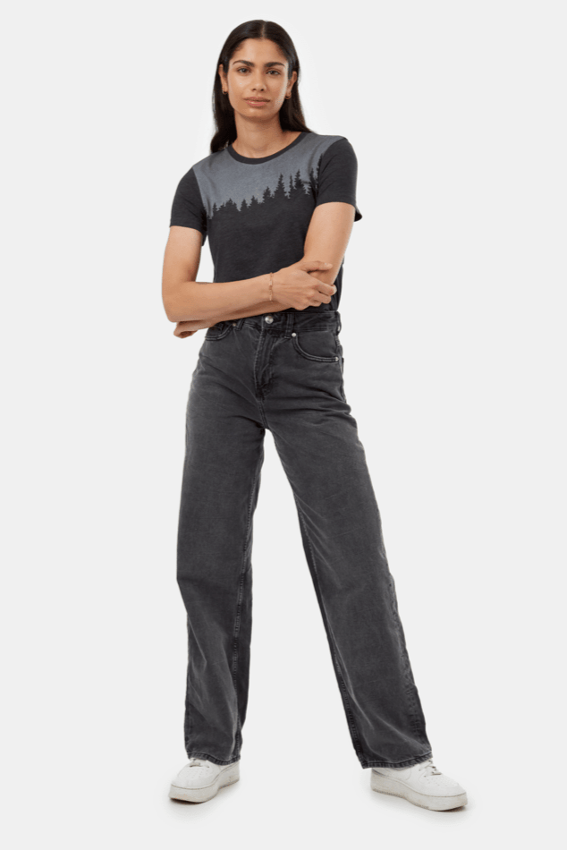 Juniper T-shirt - Meteorite Black Heather - The Daisy Chain