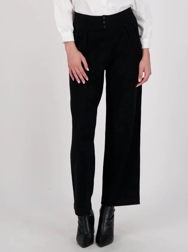 Knit Pleated Pants - The Daisy Chain