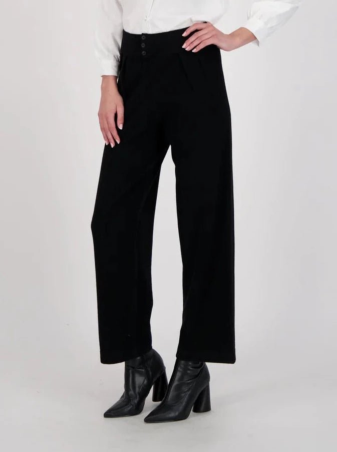 Knit Pleated Pants - The Daisy Chain