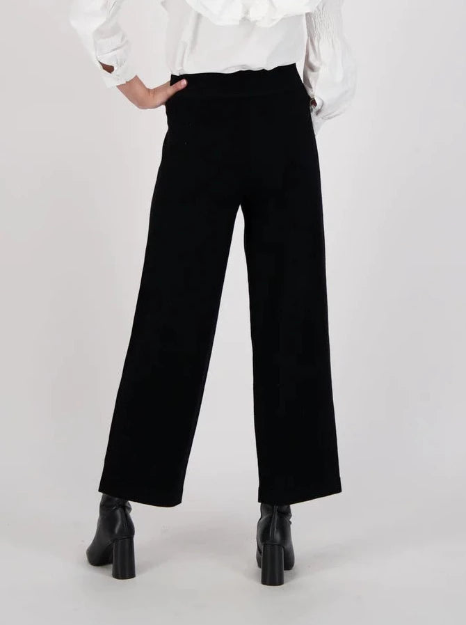 Knit Pleated Pants