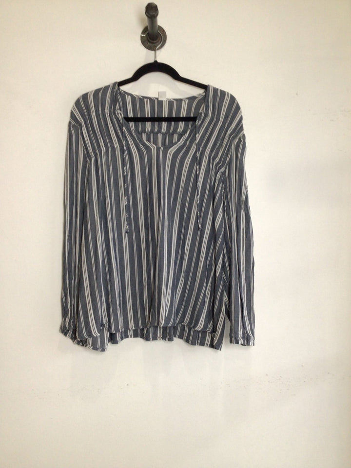 Loose Fit Striped Blouse - The Daisy Chain