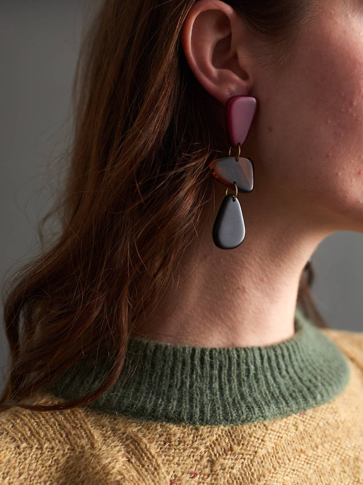 Louisa Resin Earrings - The Daisy Chain