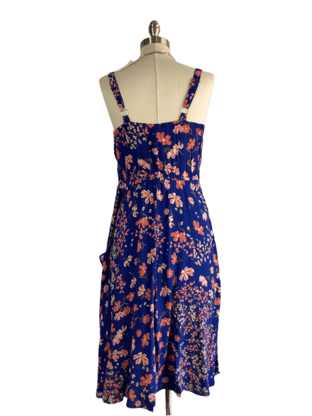 Malibu Dress - Blue Floral - The Daisy Chain