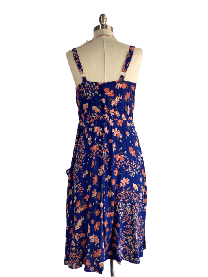 Malibu Dress - Blue Floral - The Daisy Chain