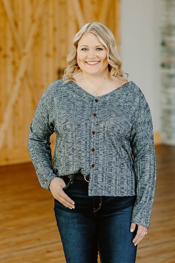 Meredith Reverse Sweater - The Daisy Chain