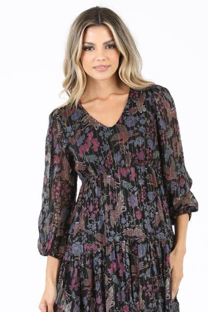Midnight Rose Dress - The Daisy Chain