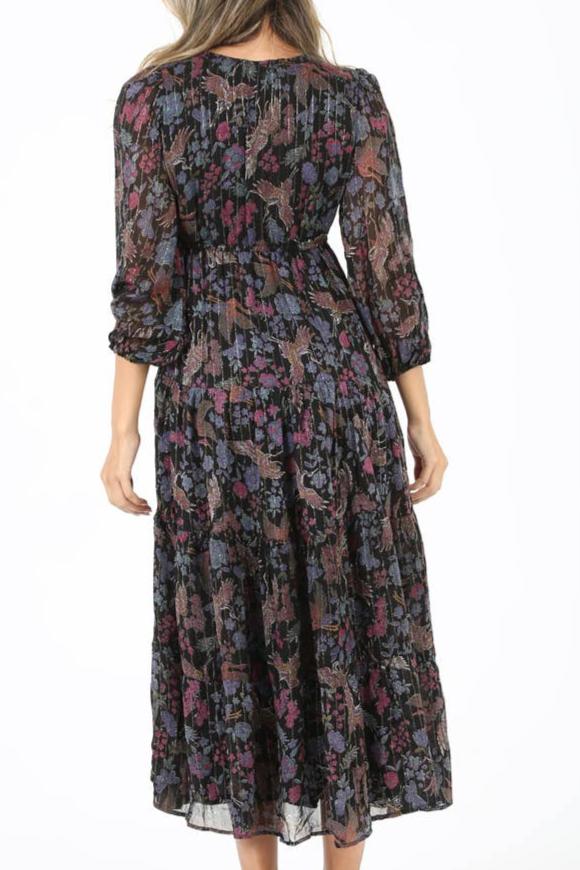 Midnight Rose Dress - The Daisy Chain