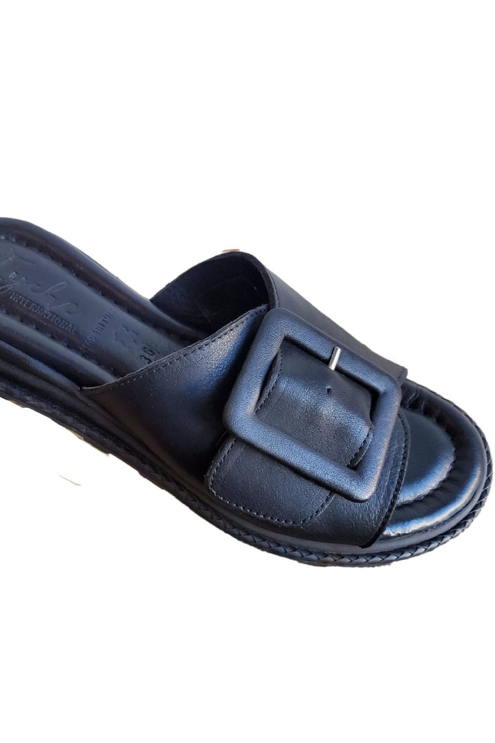 Monroe Slides - Black - The Daisy Chain