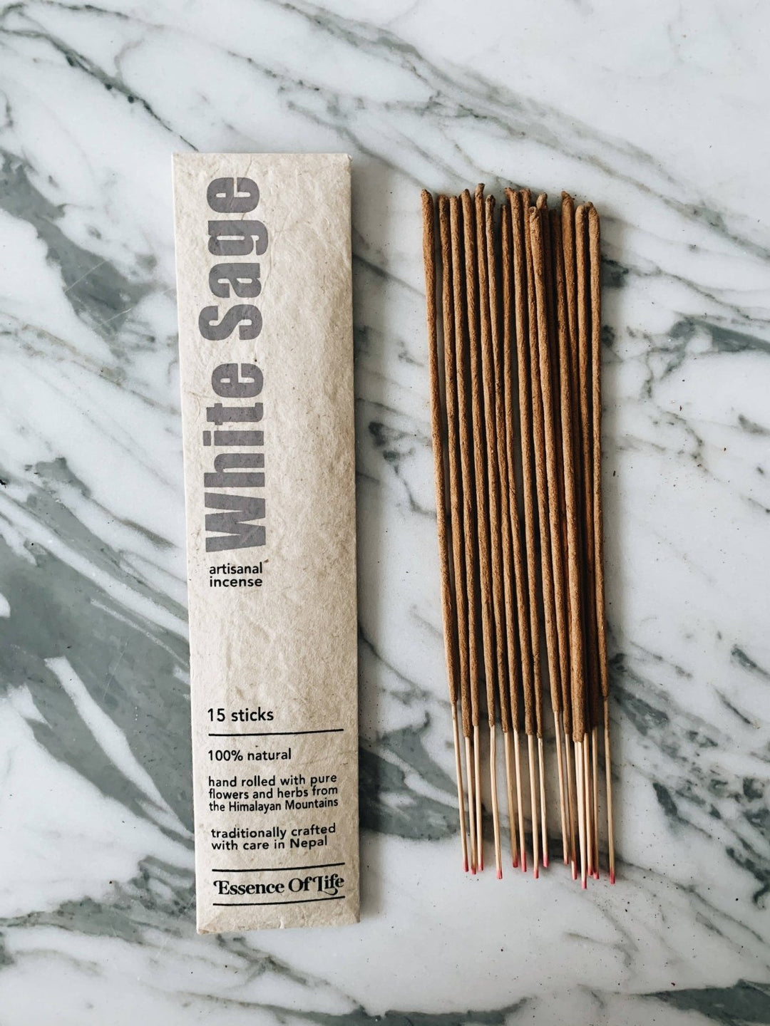 Natural Artisanal Incense - White Sage - The Daisy Chain