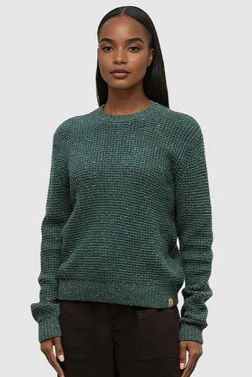 Nep Crew Sweater - Forest Pine - The Daisy Chain