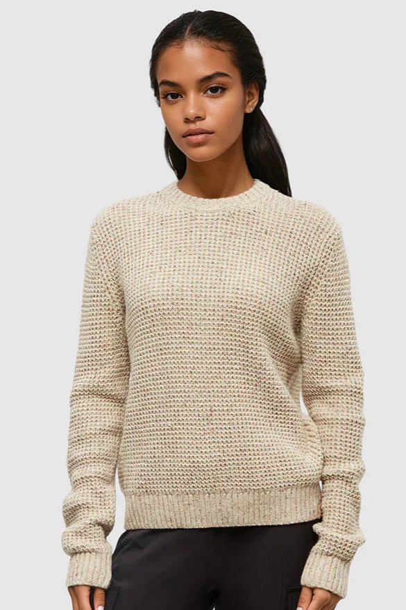 Nep Crew Sweater - Warm Oak - The Daisy Chain